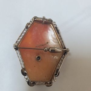 Art Deco Cameo necklace/brooch